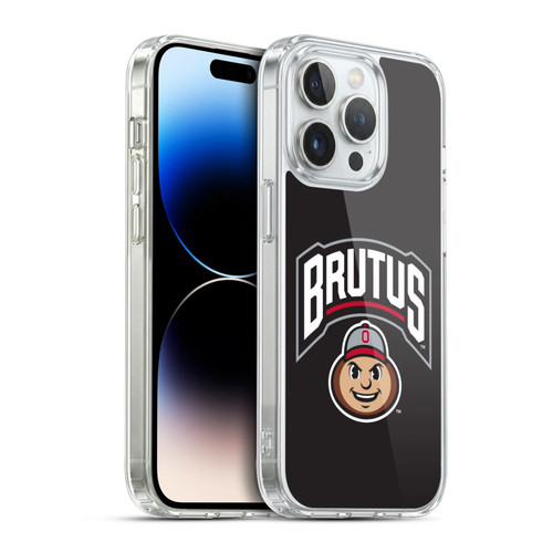 Ohio State University Logo Mascot Soft Gel Case for Apple iPhone 14 Pro & MagSafe