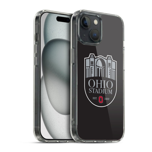 Ohio State University Logo Stadium Soft Gel Case for Apple iPhone 15 & MagSafe