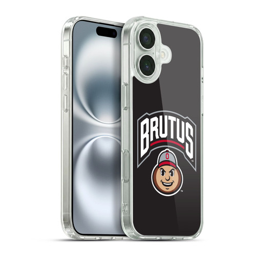 Ohio State University Logo Mascot Soft Gel Case for Apple iPhone 16 Plus & MagSafe