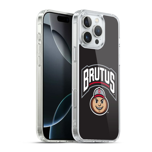 Ohio State University Logo Mascot Soft Gel Case for Apple iPhone 16 Pro Max & MagSafe