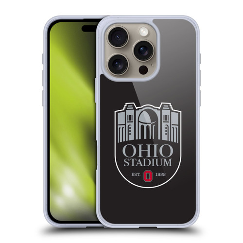 Ohio State University Logo Stadium Soft Gel Case for Apple iPhone 16 Pro & MagSafe