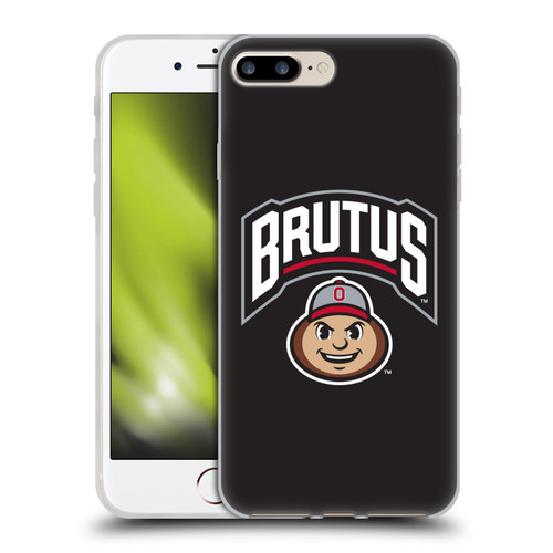 Ohio State University Logo Mascot Soft Gel Case for Apple iPhone 7 Plus / iPhone 8 Plus & MagSafe