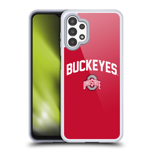 Ohio State University Logo Buckeyes Soft Gel Case for Samsung Galaxy A13 (2022)