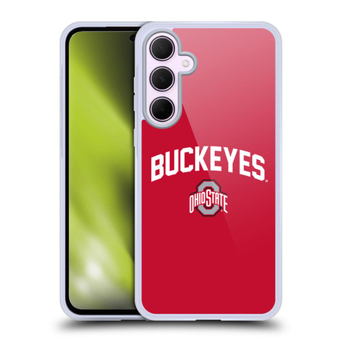 Ohio State University Logo Buckeyes Soft Gel Case for Samsung Galaxy A35 5G