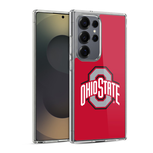 Ohio State University Logo Plain Soft Gel Case for Samsung Galaxy S25 Ultra & MagSafe