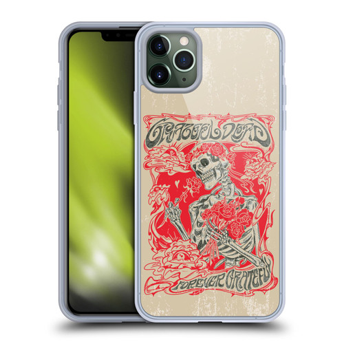 Grateful Dead Trends Forever Grateful Soft Gel Case for Apple iPhone 11 Pro Max & MagSafe