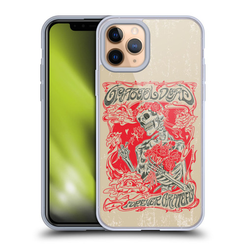 Grateful Dead Trends Forever Grateful Soft Gel Case for Apple iPhone 11 Pro & MagSafe