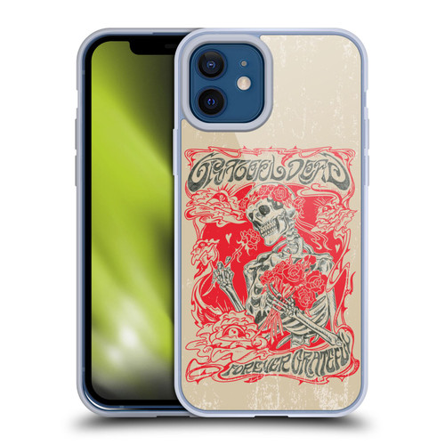 Grateful Dead Trends Forever Grateful Soft Gel Case for Apple iPhone 12 / iPhone 12 Pro & MagSafe