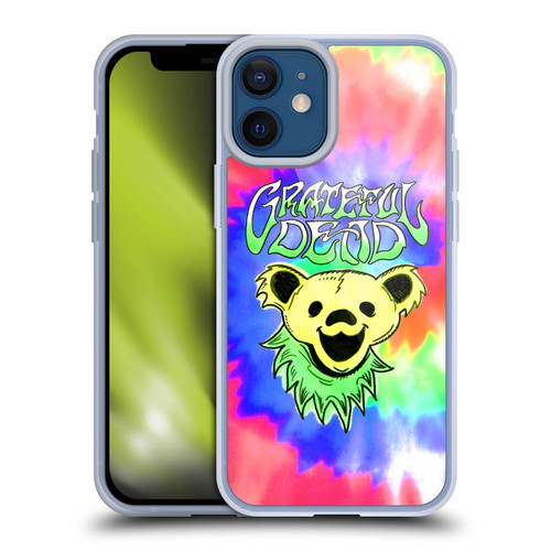 Grateful Dead Trends Bear Tie Dye Soft Gel Case for Apple iPhone 12 Mini & MagSafe
