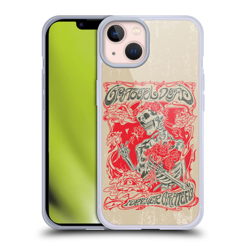 Grateful Dead Trends Forever Grateful Soft Gel Case for Apple iPhone 13 & MagSafe