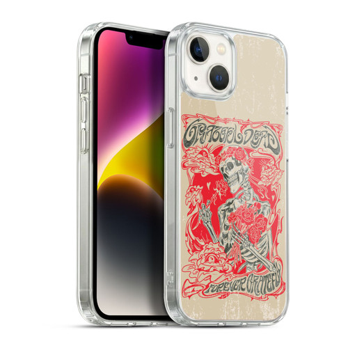 Grateful Dead Trends Forever Grateful Soft Gel Case for Apple iPhone 14 Plus & MagSafe