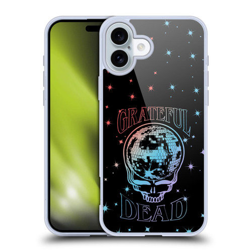 Grateful Dead Trends Skull Logo Soft Gel Case for Apple iPhone 16 Plus & MagSafe