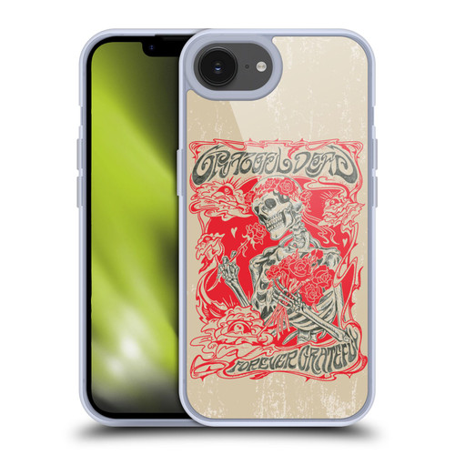 Grateful Dead Trends Forever Grateful Soft Gel Case for Apple iPhone 16e & MagSafe