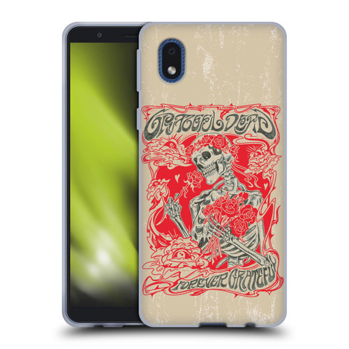 Grateful Dead Trends Forever Grateful Soft Gel Case for Samsung Galaxy A01 Core (2020)