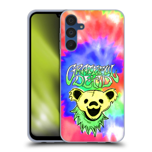 Grateful Dead Trends Bear Tie Dye Soft Gel Case for Samsung Galaxy A15 & MagSafe
