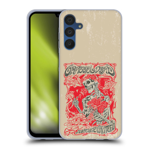 Grateful Dead Trends Forever Grateful Soft Gel Case for Samsung Galaxy A15 & MagSafe