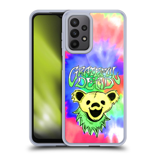 Grateful Dead Trends Bear Tie Dye Soft Gel Case for Samsung Galaxy A23 / 5G (2022)