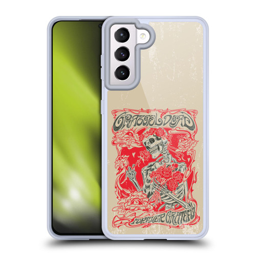 Grateful Dead Trends Forever Grateful Soft Gel Case for Samsung Galaxy S21 5G & MagSafe