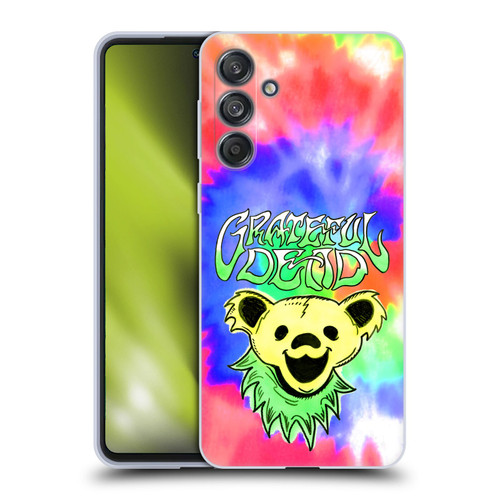 Grateful Dead Trends Bear Tie Dye Soft Gel Case for Samsung Galaxy M55 5G