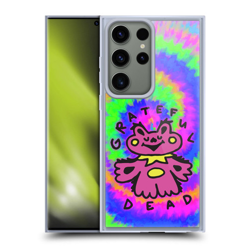 Grateful Dead Trends Dancing Bear Colorful Soft Gel Case for Samsung Galaxy S23 Ultra 5G & MagSafe