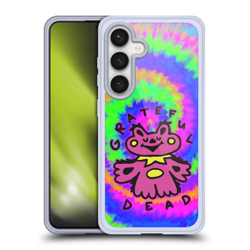 Grateful Dead Trends Dancing Bear Colorful Soft Gel Case for Samsung Galaxy S24 5G & MagSafe