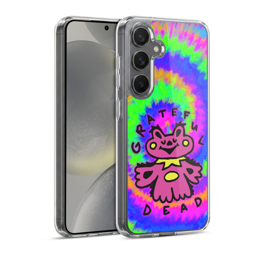 Grateful Dead Trends Dancing Bear Colorful Soft Gel Case for Samsung Galaxy S24 5G & MagSafe