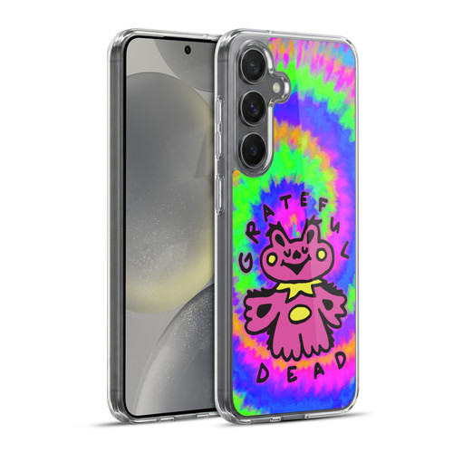 Grateful Dead Trends Dancing Bear Colorful Soft Gel Case for Samsung Galaxy S24+ 5G & MagSafe