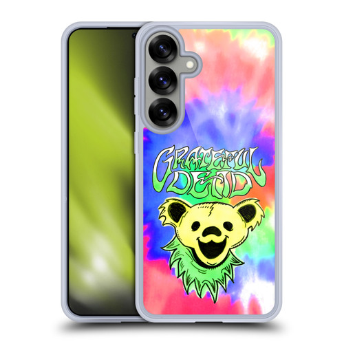 Grateful Dead Trends Bear Tie Dye Soft Gel Case for Samsung Galaxy S25+ & MagSafe