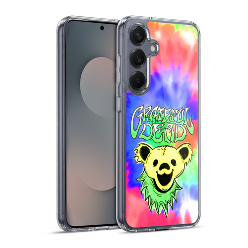 Grateful Dead Trends Bear Tie Dye Soft Gel Case for Samsung Galaxy S25+ & MagSafe
