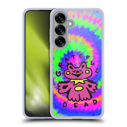 Grateful Dead Trends Dancing Bear Colorful Soft Gel Case for Samsung Galaxy S25+ & MagSafe