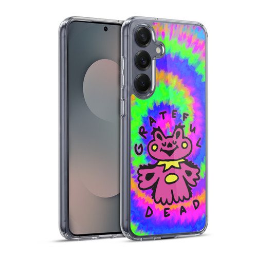 Grateful Dead Trends Dancing Bear Colorful Soft Gel Case for Samsung Galaxy S25+ & MagSafe