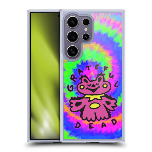 Grateful Dead Trends Dancing Bear Colorful Soft Gel Case for Samsung Galaxy S25 Ultra & MagSafe