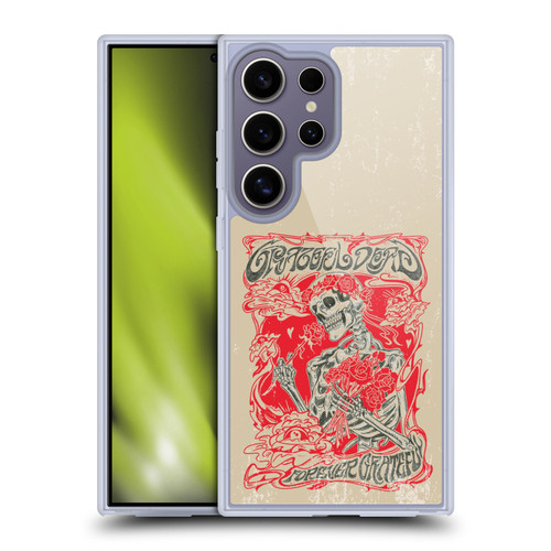 Grateful Dead Trends Forever Grateful Soft Gel Case for Samsung Galaxy S25 Ultra & MagSafe