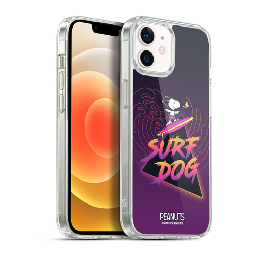 Peanuts Snoopy Aloha Disco Surf Dog Soft Gel Case for Apple iPhone 12 / iPhone 12 Pro & MagSafe