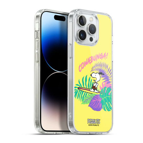 Peanuts Snoopy Aloha Disco Cowabunga! Soft Gel Case for Apple iPhone 13 Pro Max & MagSafe