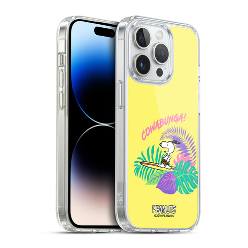 Peanuts Snoopy Aloha Disco Cowabunga! Soft Gel Case for Apple iPhone 14 Pro & MagSafe