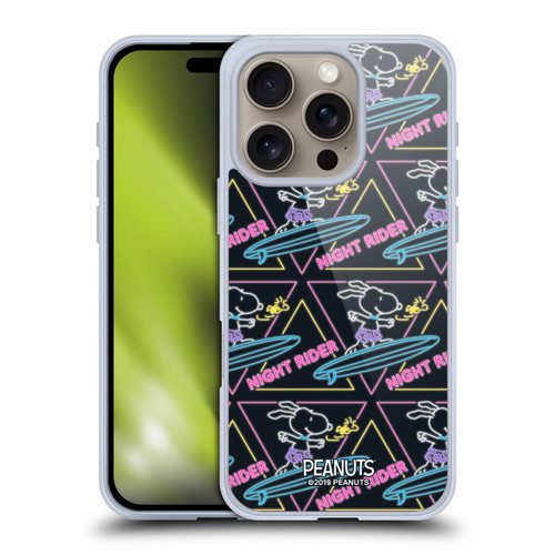 Peanuts Snoopy Aloha Disco Night Rider Soft Gel Case for Apple iPhone 16 Pro & MagSafe