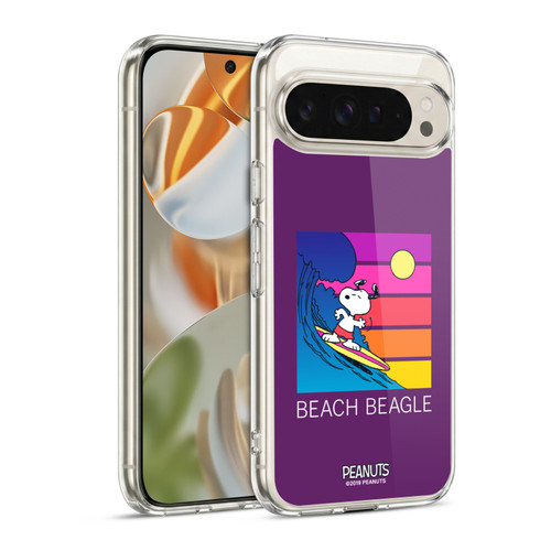 Peanuts Snoopy Aloha Disco Beach Beagle Soft Gel Case for Google Pixel 9 / Pixel 9 Pro