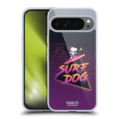 Peanuts Snoopy Aloha Disco Surf Dog Soft Gel Case for Google Pixel 9 Pro XL