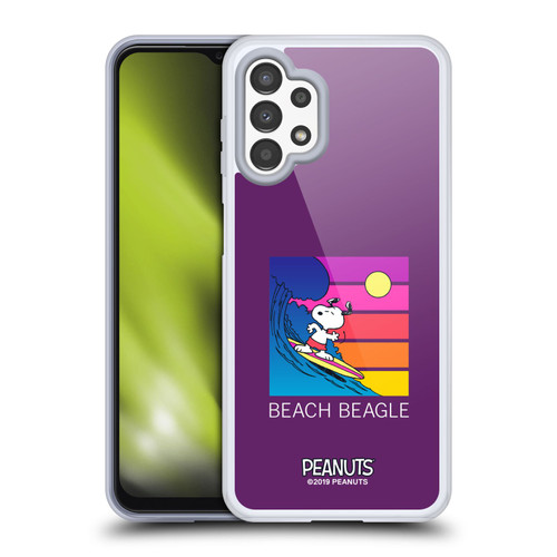 Peanuts Snoopy Aloha Disco Beach Beagle Soft Gel Case for Samsung Galaxy A13 (2022)
