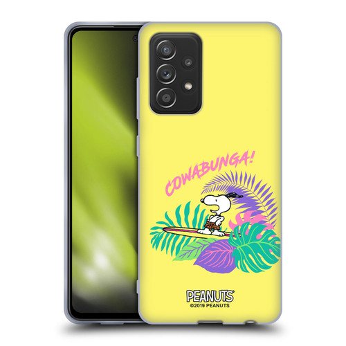 Peanuts Snoopy Aloha Disco Cowabunga! Soft Gel Case for Samsung Galaxy A52 / A52s / 5G (2021)