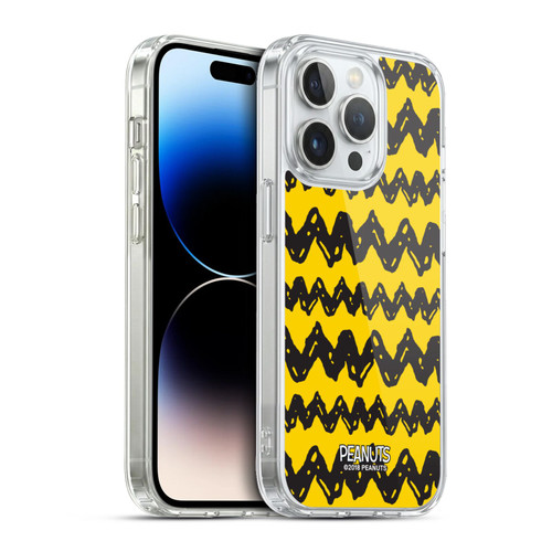 Peanuts Charlie Brown Patterns Soft Gel Case for Apple iPhone 13 Pro & MagSafe