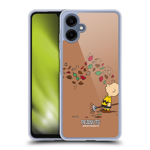 Peanuts Charlie Brown Autumn Soft Gel Case for Samsung Galaxy A06 4G