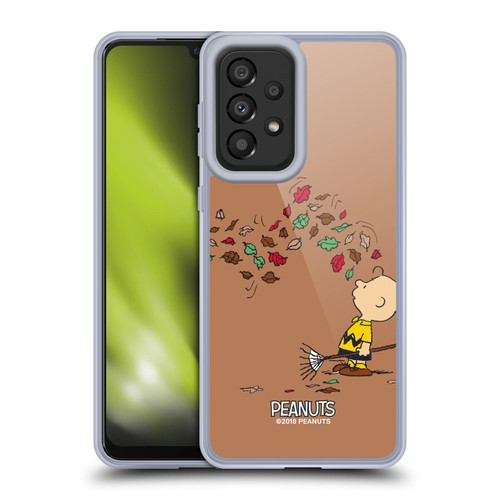 Peanuts Charlie Brown Autumn Soft Gel Case for Samsung Galaxy A33 5G (2022)