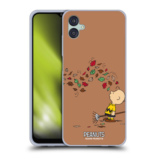 Peanuts Charlie Brown Autumn Soft Gel Case for Samsung Galaxy M04 5G / A04e