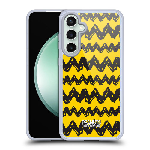 Peanuts Charlie Brown Patterns Soft Gel Case for Samsung Galaxy S23 FE 5G & MagSafe