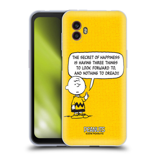Peanuts Charlie Brown Happiness Soft Gel Case for Samsung Galaxy Xcover6 Pro/Pro2