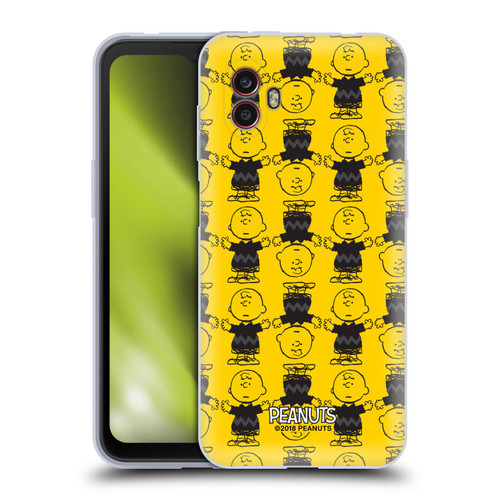 Peanuts Charlie Brown Patterns 2 Soft Gel Case for Samsung Galaxy Xcover6 Pro/Pro2