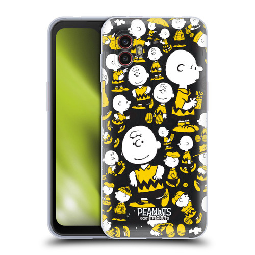 Peanuts Charlie Brown Patterns 3 Soft Gel Case for Samsung Galaxy Xcover6 Pro/Pro2
