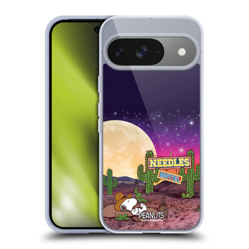 Peanuts Snoopy Space Cowboy Nebula Cactus Needles Soft Gel Case for Google Pixel 9 / Pixel 9 Pro